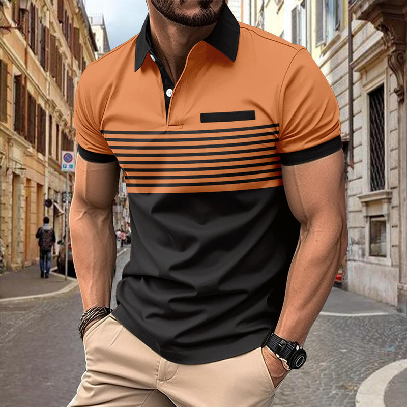 CLASSIC FIT STRIPED POLO SHIRT