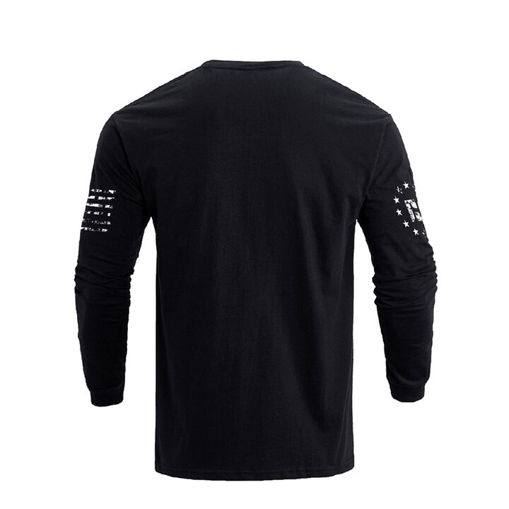 SKULL BIKER GRAPHIC LONG SLEEVE T-SHIRT