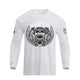 SKULL BIKER GRAPHIC LONG SLEEVE T-SHIRT