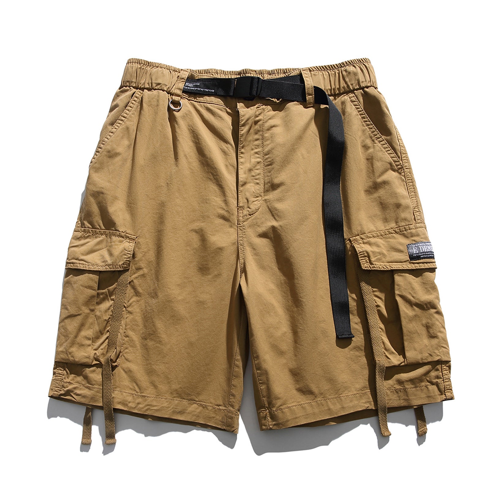 Cotton Tactical Mens Cargo Shorts With Belt